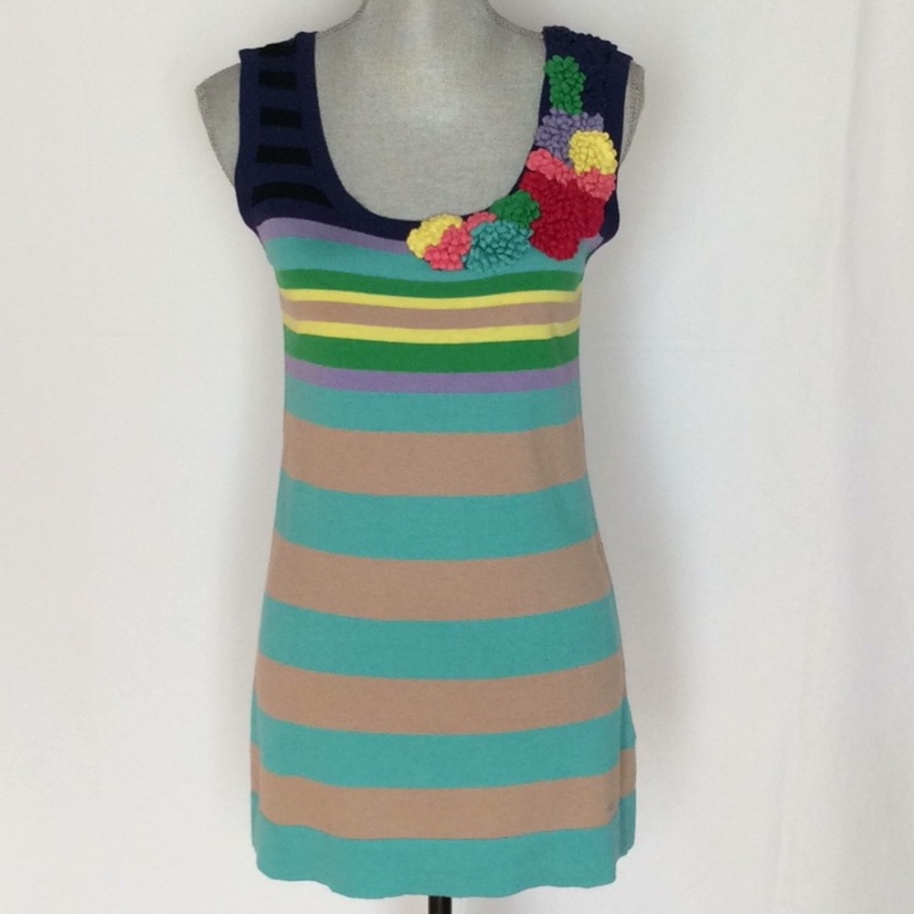 ESCADA Multicolored  Sleeveless Mini 👗  Dress.
